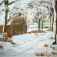 Snow in the Lane