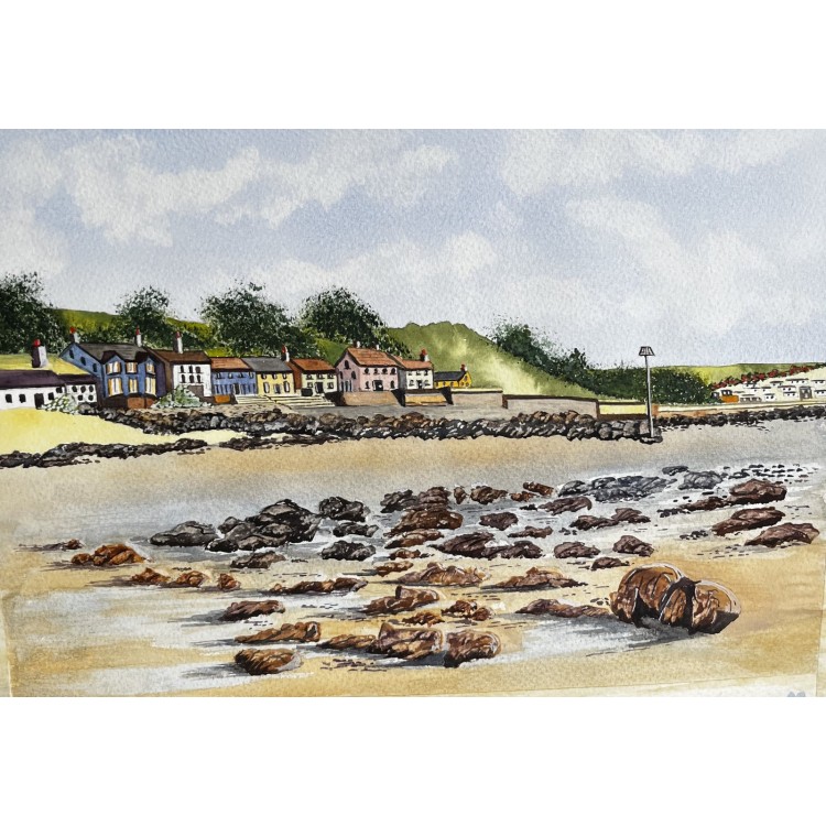 Amroth1 - looking East Wards from the Beach